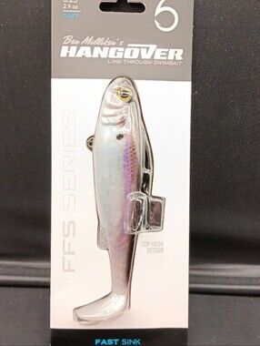 6th Sense Ben Millikan Hangover Linethrew Swimbait Live Gizzard Fast Sink NIP